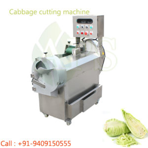 Cabbage cutting machine