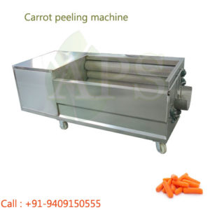 carrot peeling machine