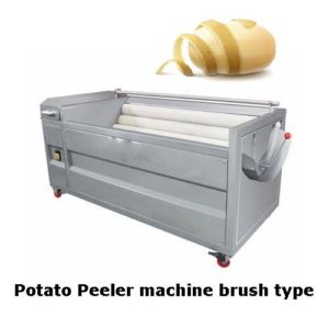 Potato peeler machine