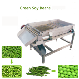 green peas peeling machine