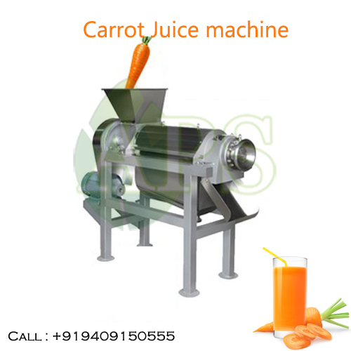 Carrot juice machine video