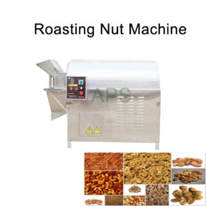 Roasting nuts machine